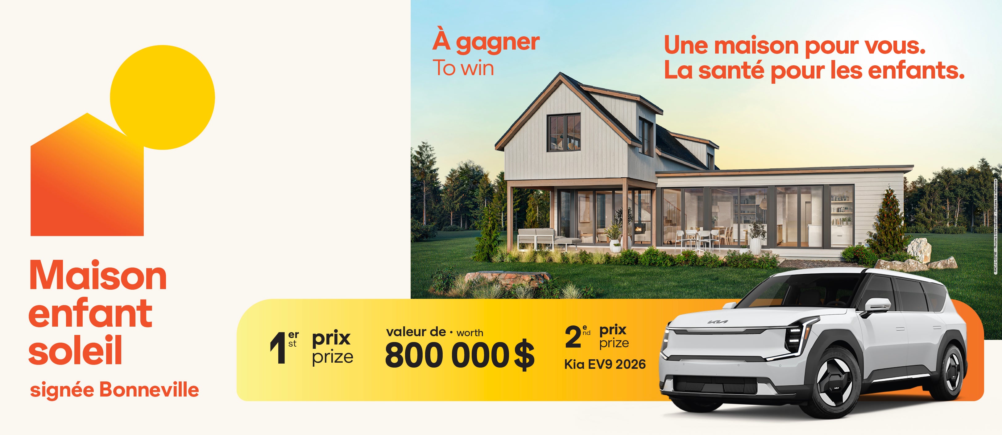 Tirage Maison Enfant Soleil — Opération Enfant Soleil